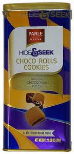 Parle Hide & Seek Choco Rolls Cookies 300gm