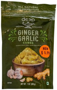 Deep Frozen Ginger Garlic Cubes 7oz