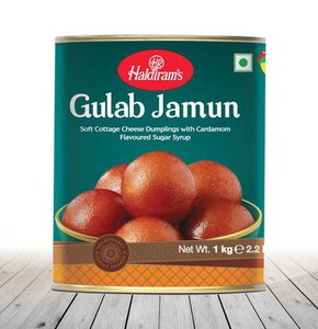 Haldiram's Long Gulab Jamun Gulabjamun (Canned) 2.2LB