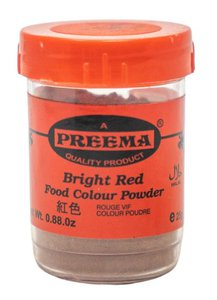 Preema Bright Red Food Color 25gm