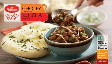 Haldiram's Frozen Choley Kulcha