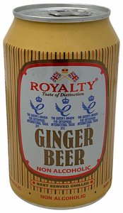 Royalty Ginger Beer Non Alcoholic 330ml