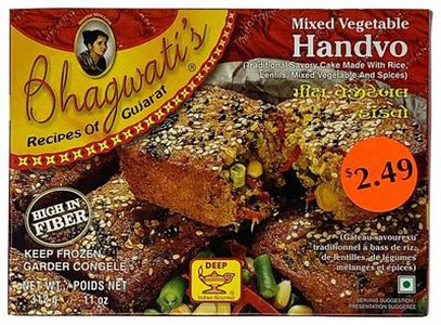 Bhagwati's Frozen Mixed Vegetables Handvo