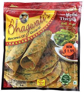 Bhagwati's Frozen Methi Thepla