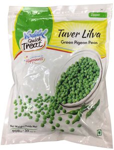 Vadilal Frozen Tuver Lilva (Green Pigeon Peas) 908G