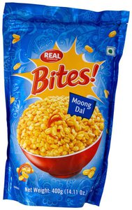 Real Namkeen Bites Moong Mung Dal Daal 400gm