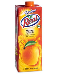 Dabur Real Mango Fruit Juice Nectar 1 Liter