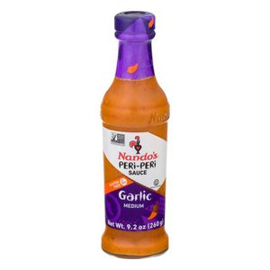 Nando's® Garlic Medium Peri-Peri Sauce 9.1 oz. Bottle