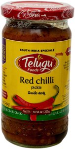 Telugu Red Chilli Pickle 300gm