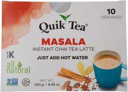 Quik Tea All Natural Masala Instant Chai