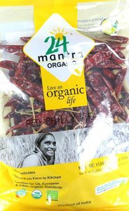 24 Mantra Organic Dried Red Stick Whole Chili