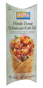 Ashoka Frozen Potato Paneer Schezwan Kathi Roll 200gm