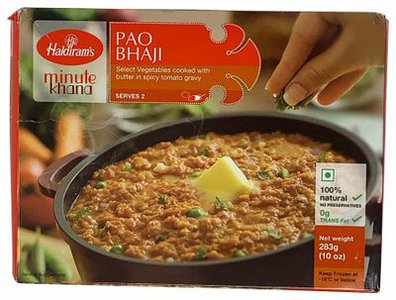 Haldiram's Frozen Pao Pav Bhaji