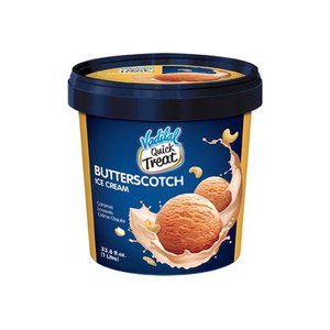 Vadilal Quick Treat Butterscotch Ice Cream 1 Liter