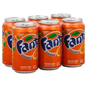 Fanta Orange Soda 300 ml Can