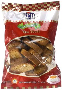 KCB Crunchy Tea Rusks Toasts 200gm