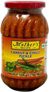 Mother's Recipe Carrot & Chili Pickle 500gm