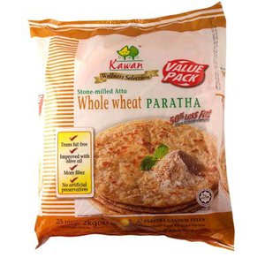 Kawan Frozen Whole Wheat Paratha 25 Count