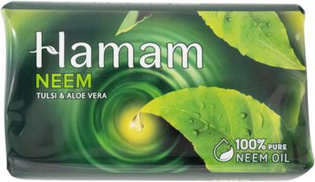 Hamam Soap with Neem Tulsi & Aloe Vera 150gm