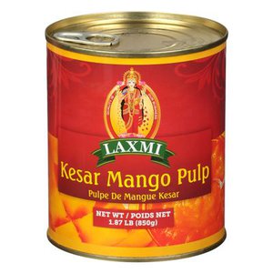 Laxmi Kesar Mango Pulp 850gm