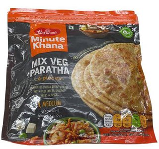 Haldiram's Frozen Mix Vegetables Paratha