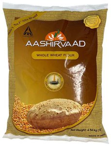 Aashirvaad 100% Whole Wheat Atta 10LB
