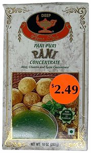 Deep Frozen Pani Puri Pani Concentrate