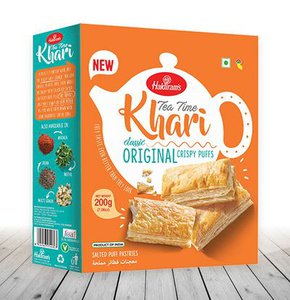 Haldirams Tea Time Khari Classic Original Crispy Puffs 200gm