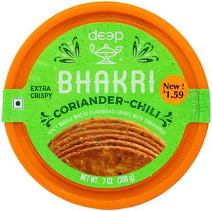 Deep Extra Crispy Bhakri Coriander Chili 200gm