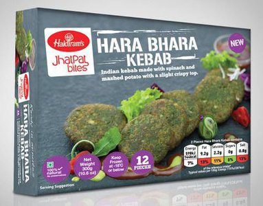 Haldiram's Frozen Hara Bhara Kabab 300gm