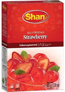 Shan Strawberry Jelly Crystals 80gm