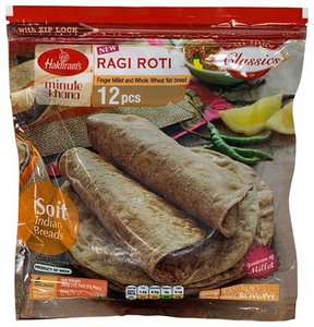 Haldiram's Frozen Ragi Roti 360gm (12 Count)