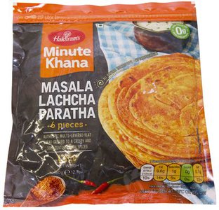 Haldiram's Frozen Masala Lachha Paratha 6 Pieces - 360gm