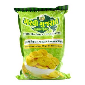 Garvi Gujarat Yellow Banana Chips Wafer 2LB