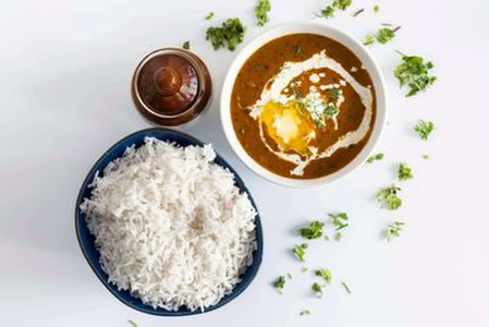 Dal Makhani with Rice