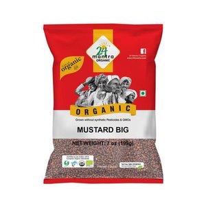 24 Mantra Organic Mustard Seeds Small 200gm