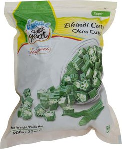 Vadilal Frozen Cut Bhindi Okra Cuts 908gm