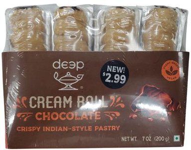 Deep Chocolate Cream Rolls 7oz