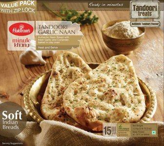 Haldiram's Frozen Tandoori Garlic Naan
