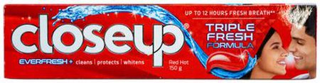 Close Up Triple Fresh Toothpaste 150gm
