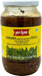 Priya Gongura Garlic Pickle 1KG