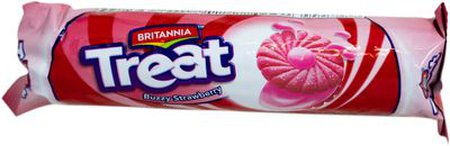 Britannia Treat Strawberry Cream 120gm