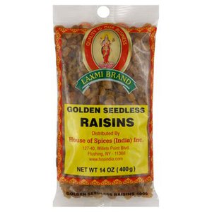 Laxmi Golden Seedless Raisins 400G