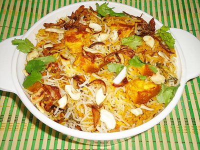 Paneer Biryani