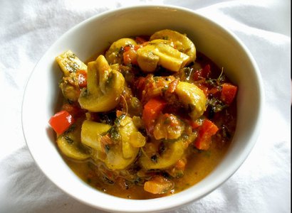 Mushroom Masala