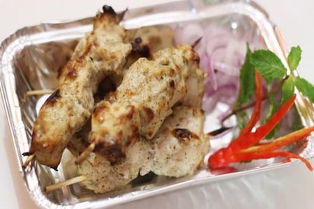 Malai Chicken Tikka Kabab