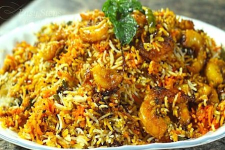 Shrimp Biryani