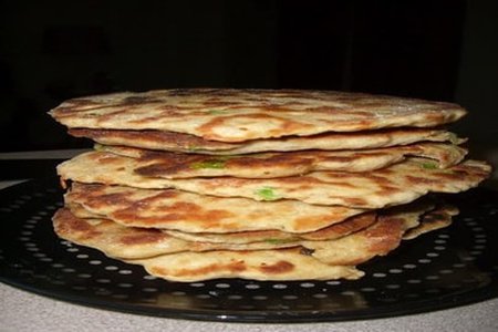 Onion Parmesan Kulcha