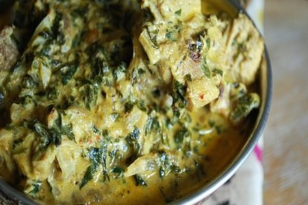 Methi Chicken Malai