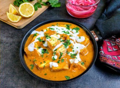 Paneer Butter Masala(with Rice)